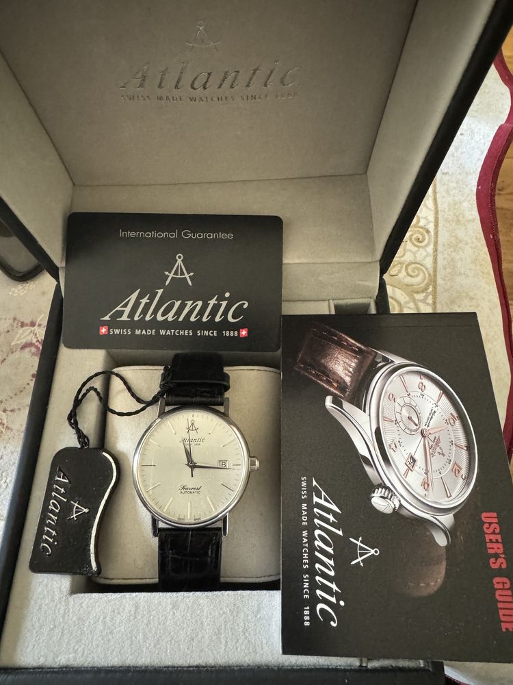 Швейцарський годинник Atlantic Seacrest 38mm Automatic