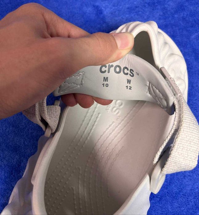 CROCS Pollex Clogs x Salehe Bembury White | білі крокси | белые кроксы