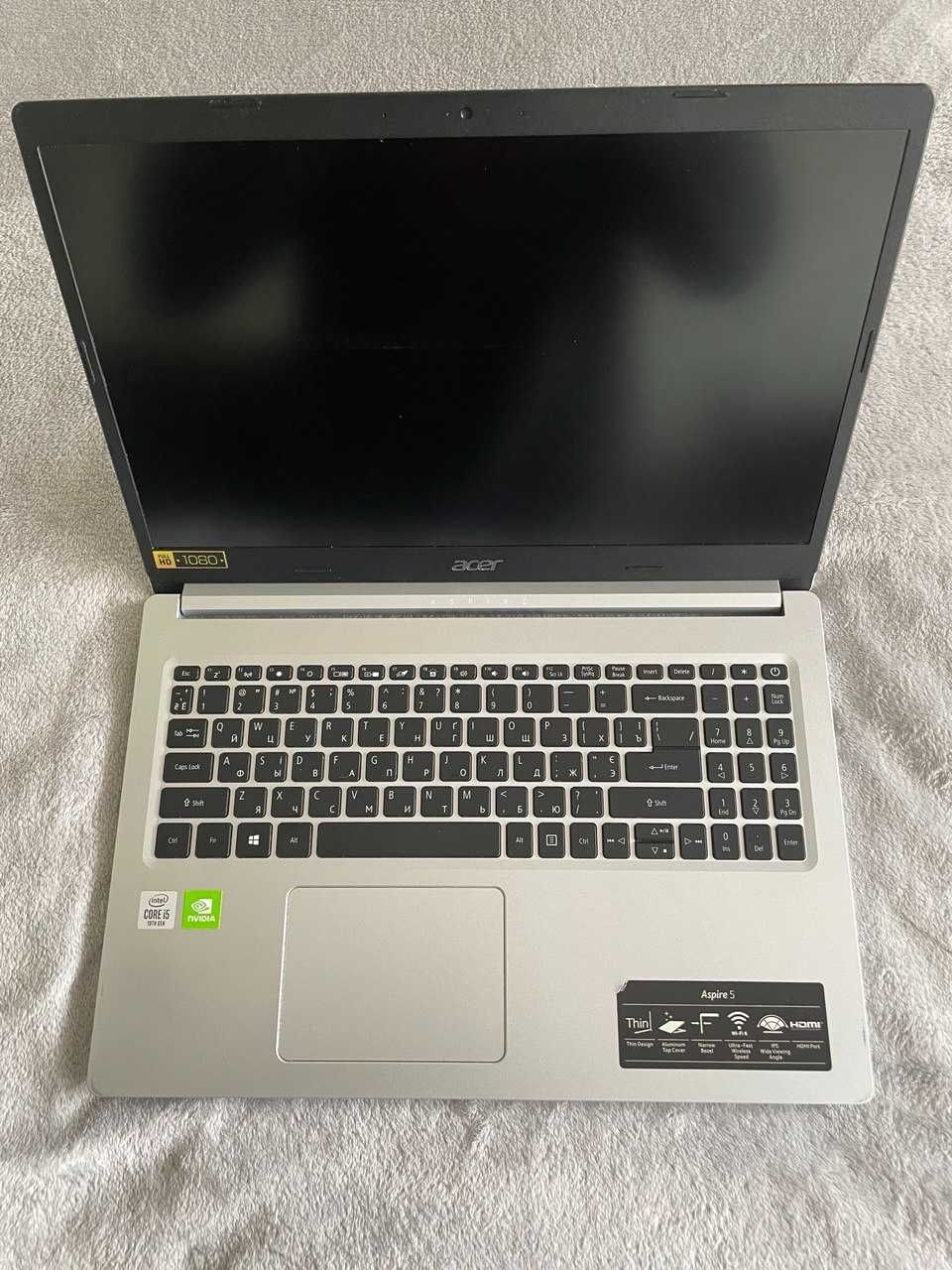 Ноутбук  Aspire A515-54G-50EQ/i5-10210U/8 ГБ DDR4/SSD 500 ГБ/ MX350
