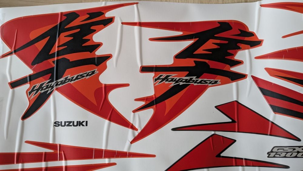 Suzuki Hayabusa наліпки (вінілові)