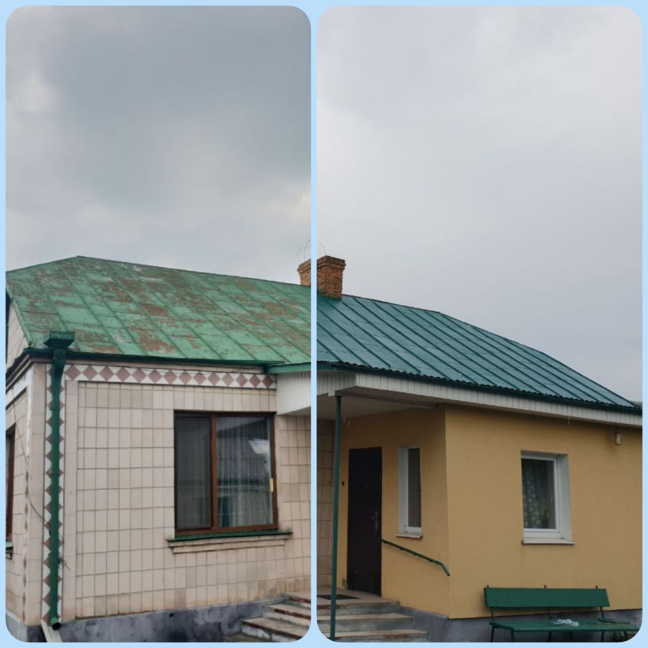 Професійне фарбування фасадів, дахів, складів, ангарів