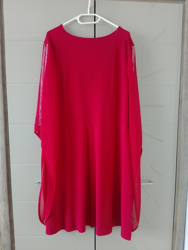 Nowa elegancka sukienka koktajlowa 48/50