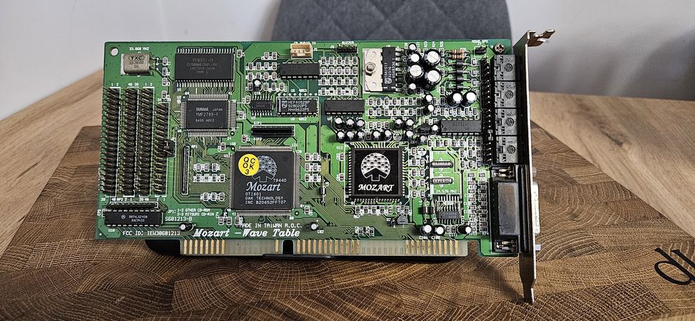 Retro Karta dźwiękowa ISA Mozart Wave Table