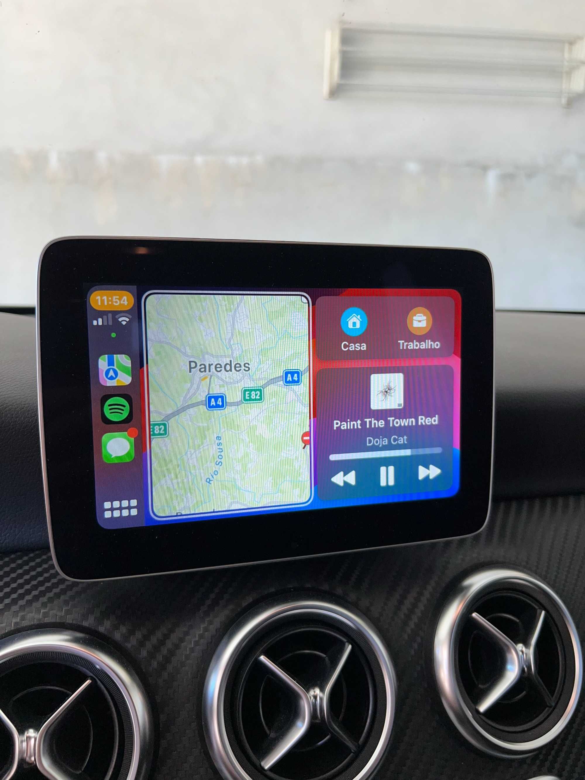 Mercedes - Ativação Android Auto e Apple CarPlay