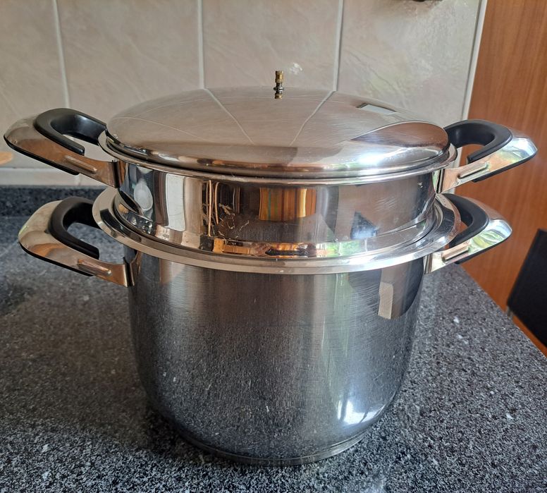 Panela multifuncional com opção vapor