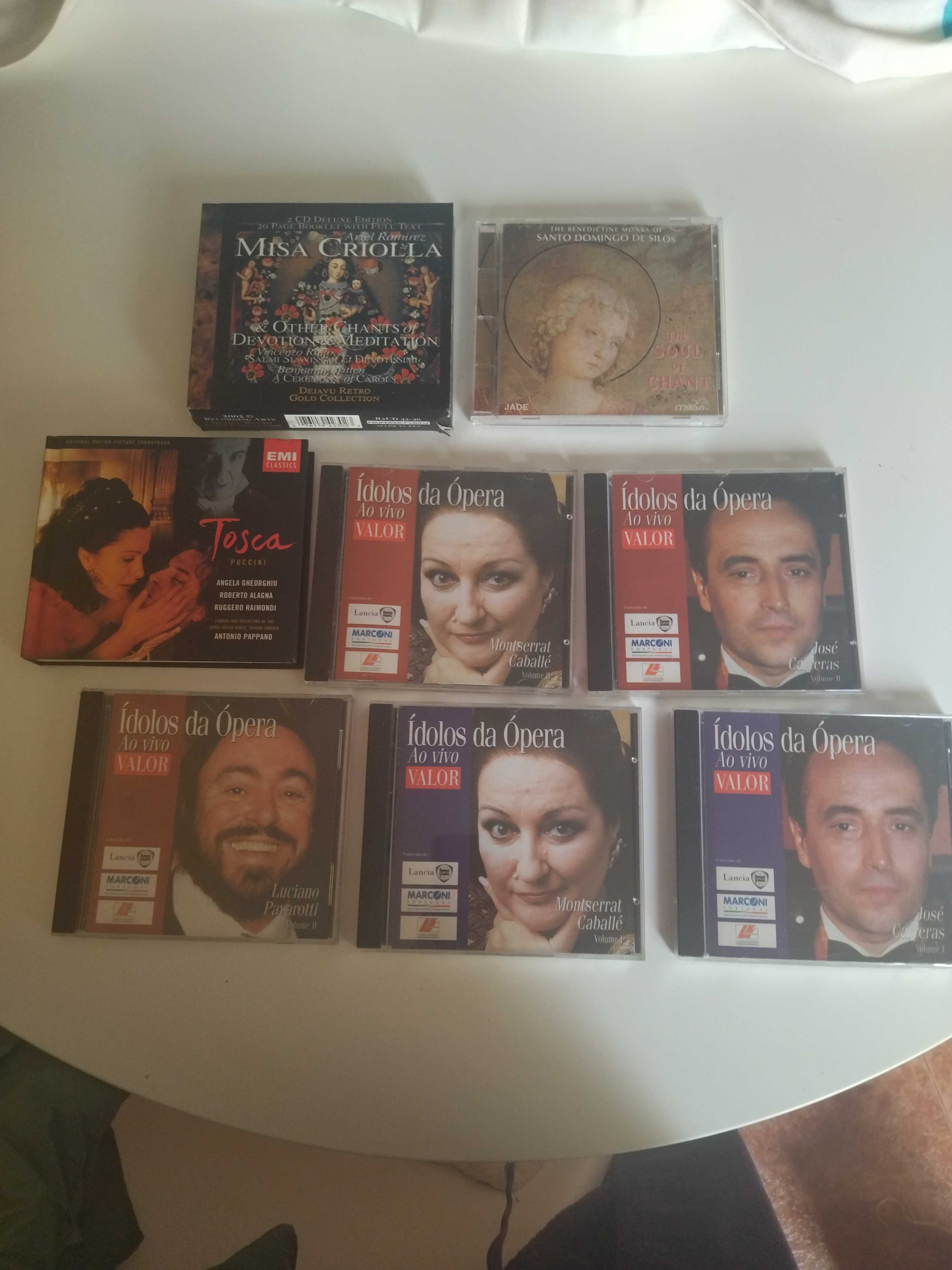 Varios CDs de Opera e canto