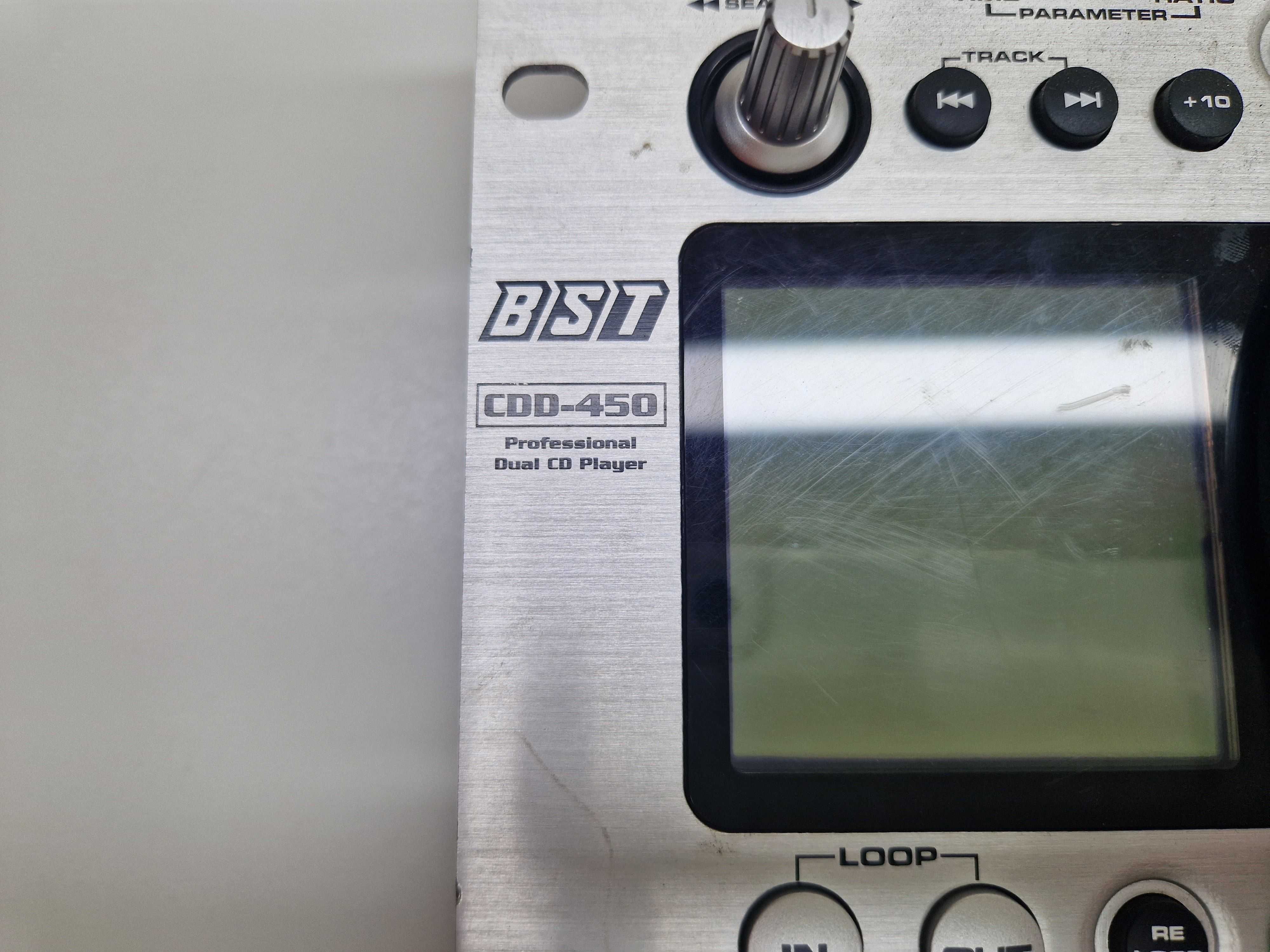 Konsola DJ BST CDD-450 pod podwójny odtwarzacz CD