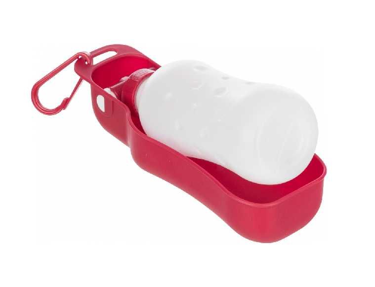 Trixie - butelka turystyczna z miską, bidon dla psa, 250 ml - 2 kolory