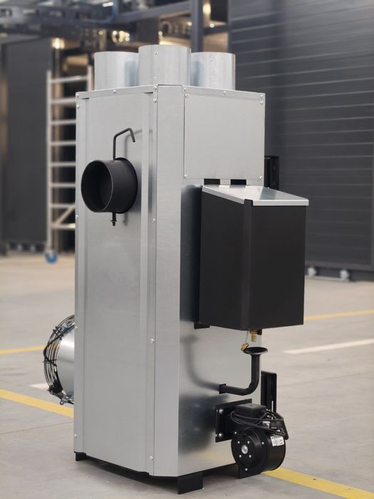 Koza warsztatowa piec nadmuchowy nagrzewnica do warsztatu  stary olej