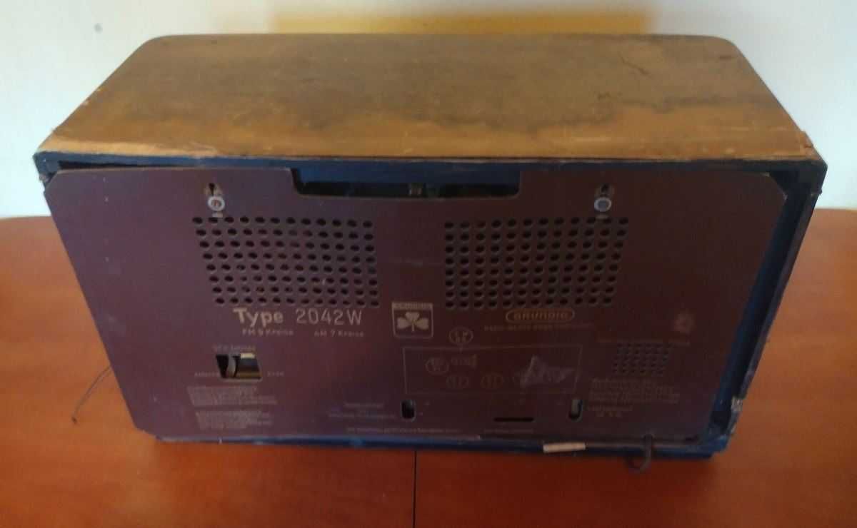 Radio Grundig 2042W, 1953, antyk