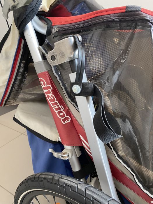 Thule chariot cx 2 komplet + zestaw do joggingu