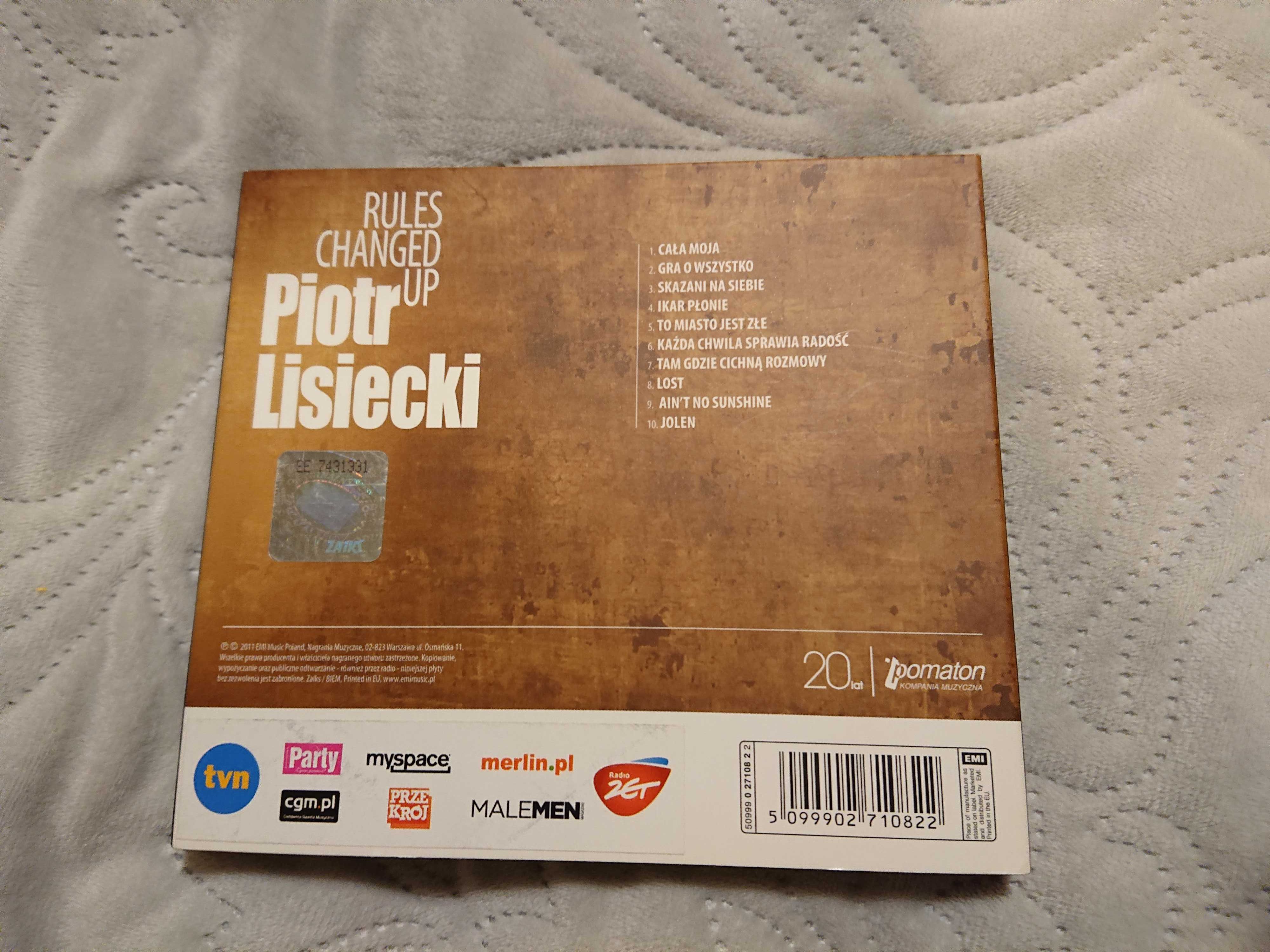 Płyta CD Piotr Lisiecki Rules Changed UP
