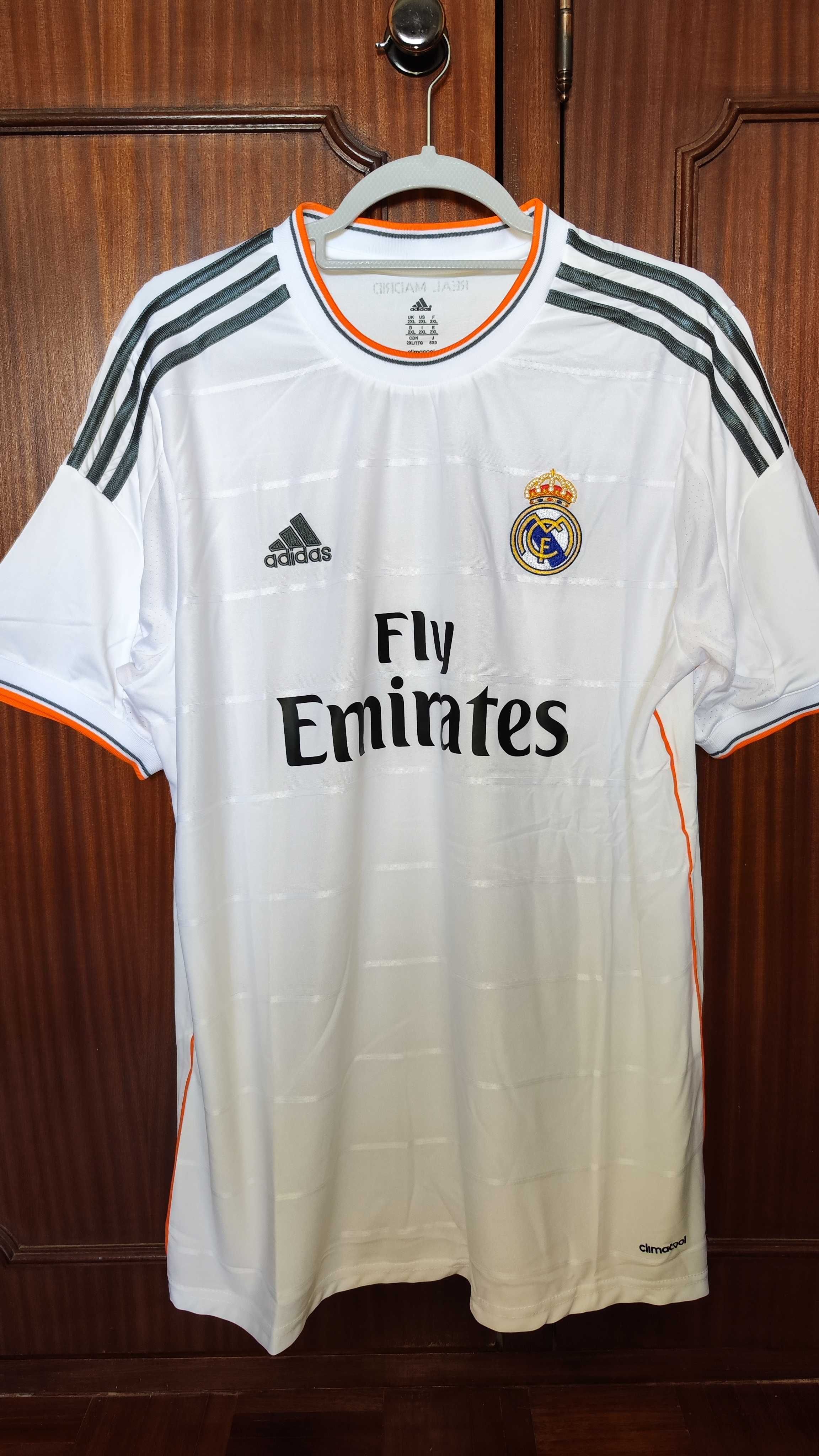 Camisola Real Madrid versão 2013/2014 tam XL