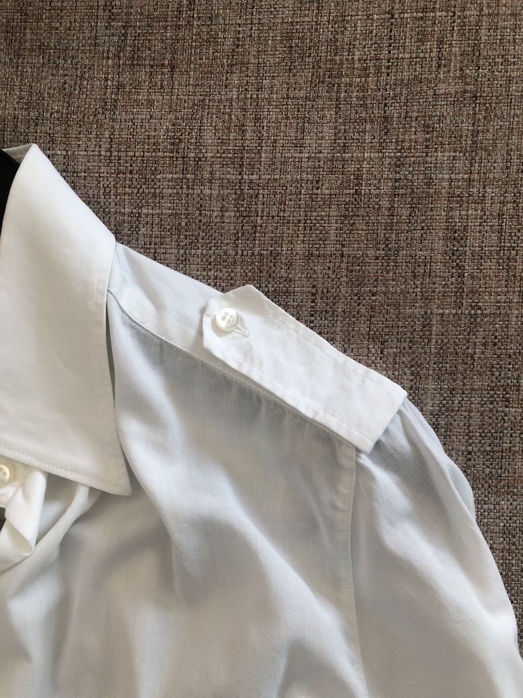 Camisa branca, Dunil, 100 algodão, 42, para botões de punho
