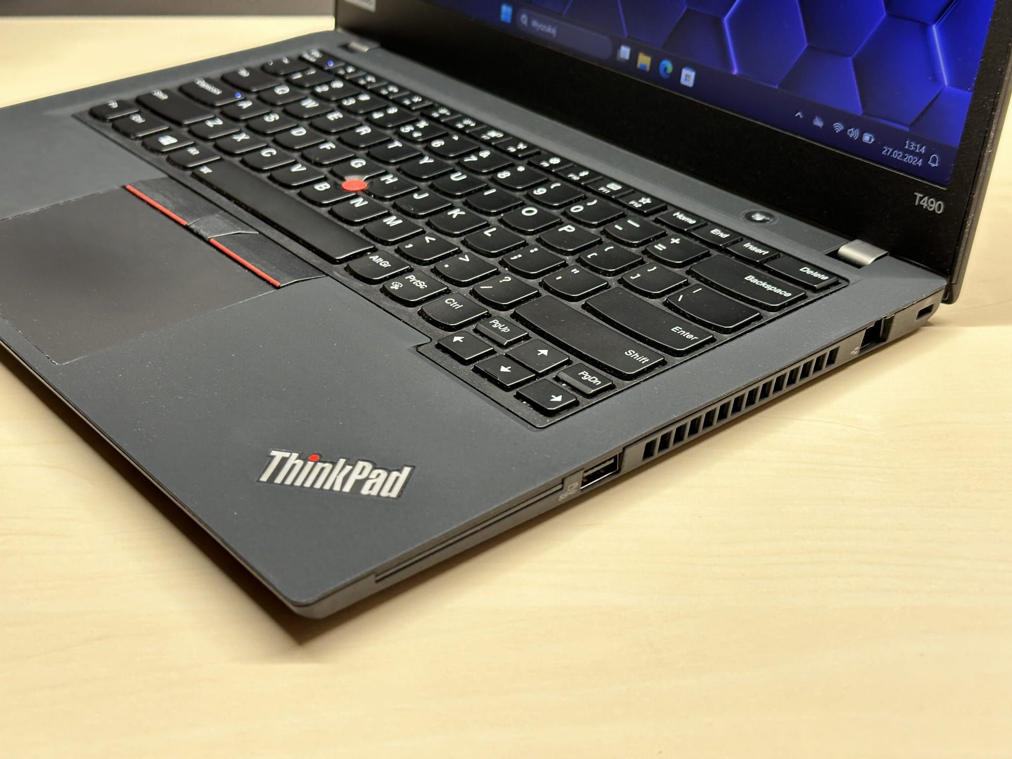 Laptop Lenovo ThinkPad T490 | i5-8365U / FHD / US / 16GB RAM / 512Nvme