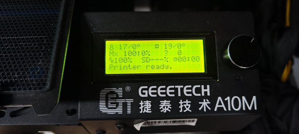 3D drukarka Geeetech A10M 2 kolory
