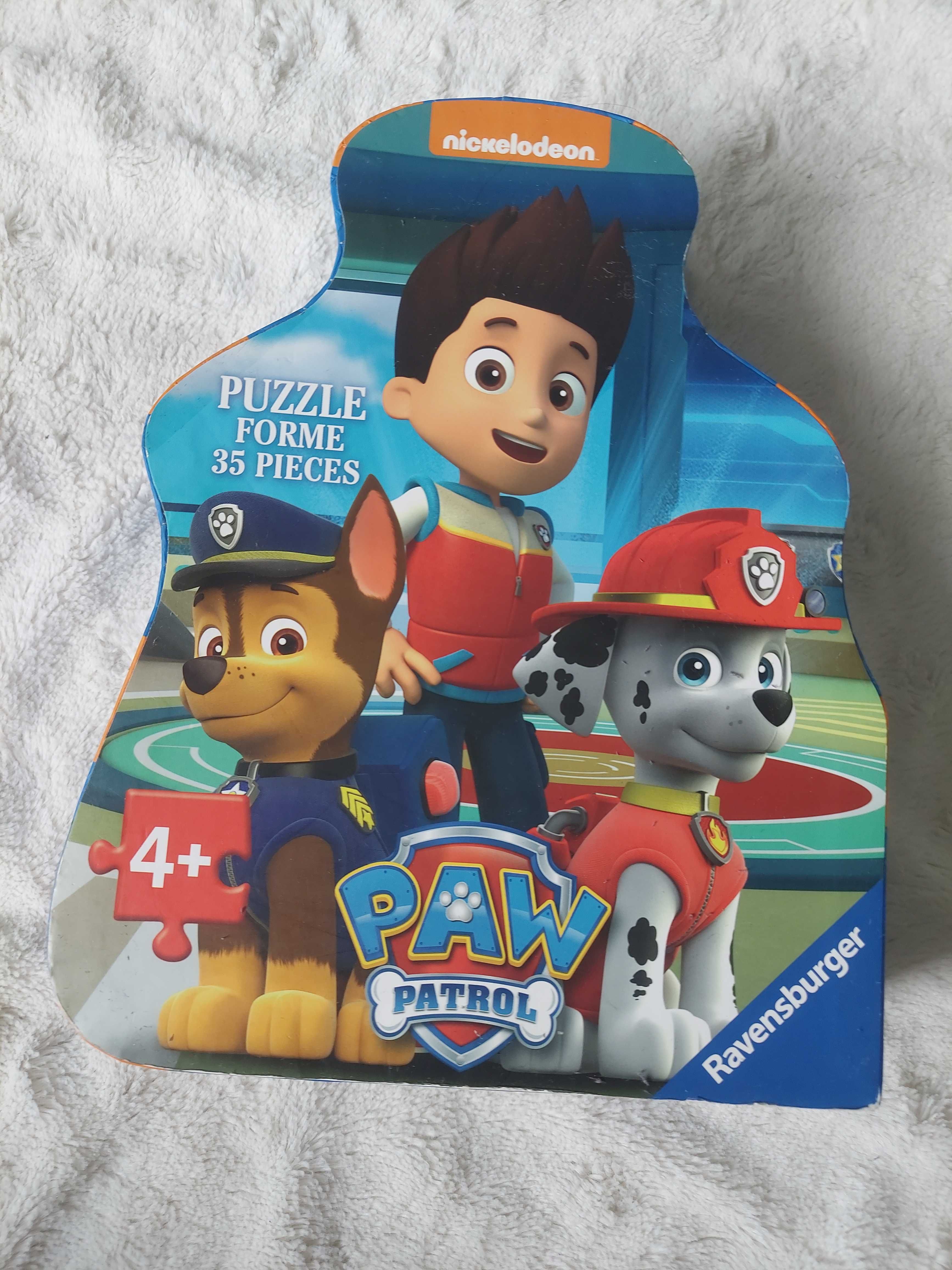 HiT Puzzle Psi Patrol 35 el. kształt łapa  marki Ravensburger