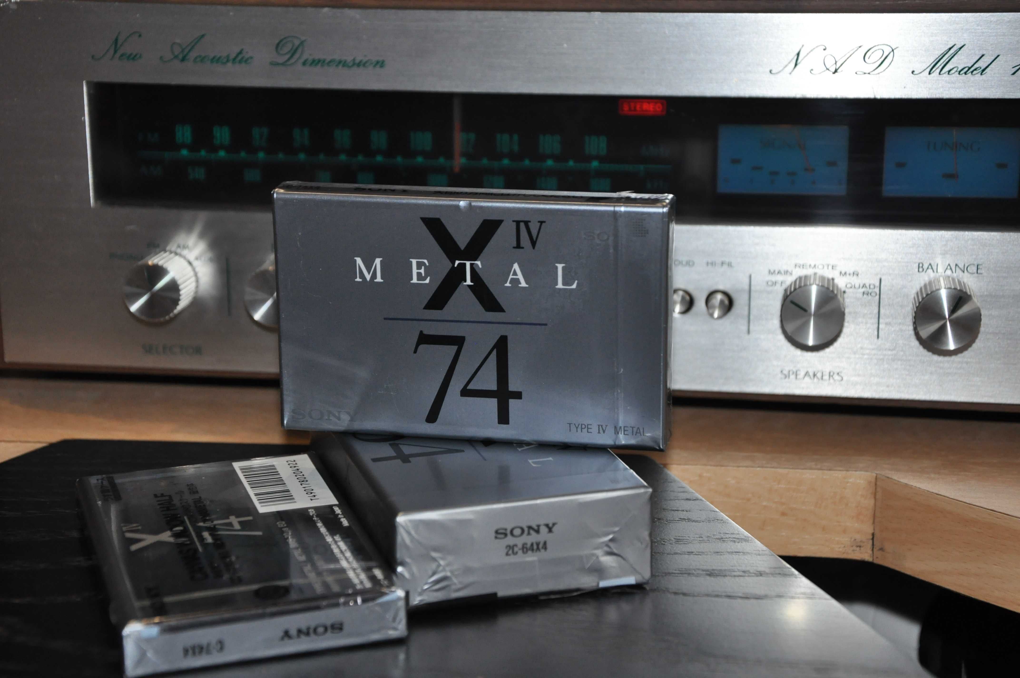 Новые Редкие Коллекционные Аудиокассеты SONY METAL X 74 Made in Japan