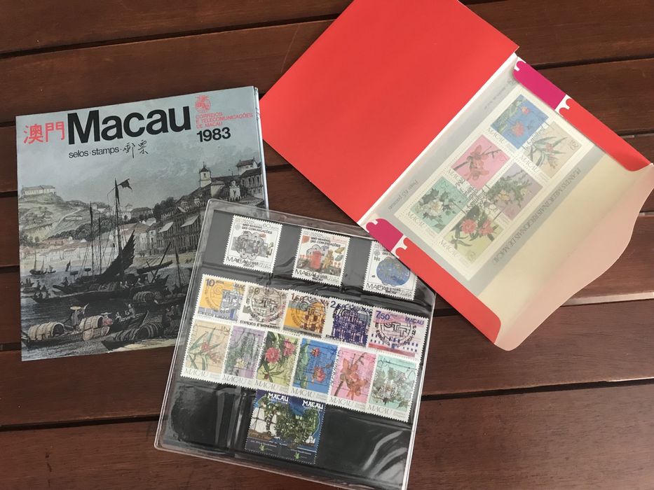 Cadernetas de selos de Macau
