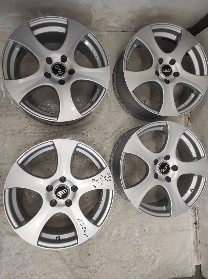 290 Felgi aluminiowe AUDI R 17 5x112 Bardzo Ładne