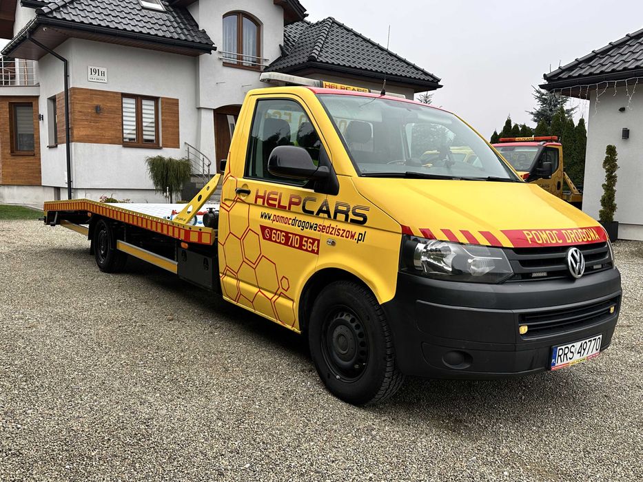 VW Transporter Już Jade 2.0TDI 140KM DSG autolaweta laweta pomoc drogo