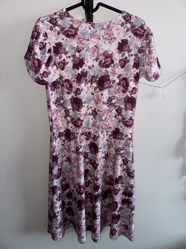 Mohito sukienka w kwiaty kwiatowy print rozm. 42 XL