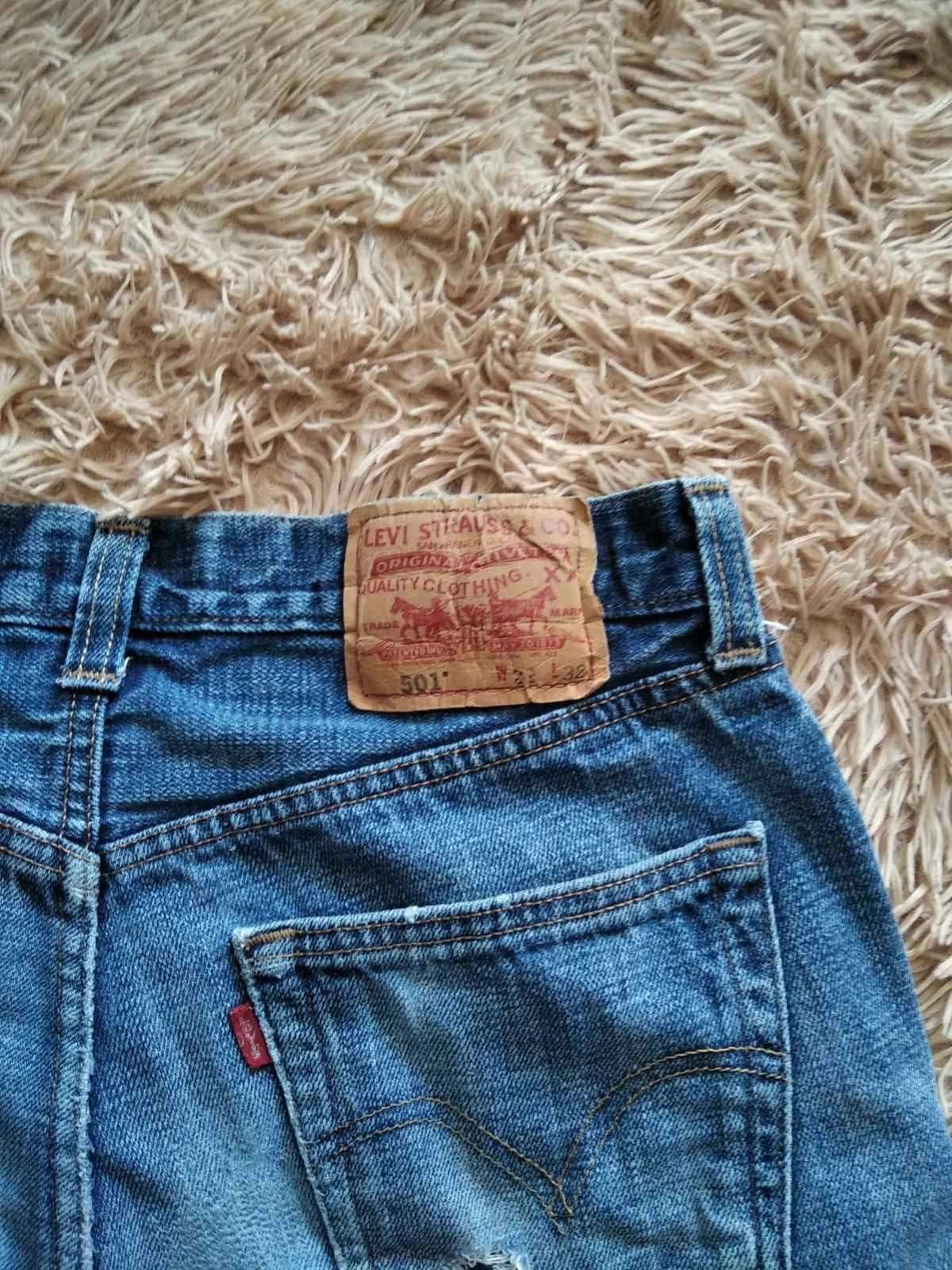 Шорты джинсовые  Levis original 501