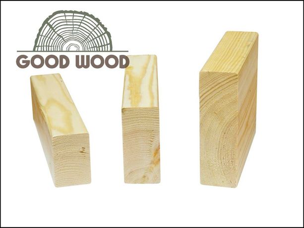 Drewno konstrukcyjne c24 suszone, belki, krokwie, kantówki SZWEDZKIE