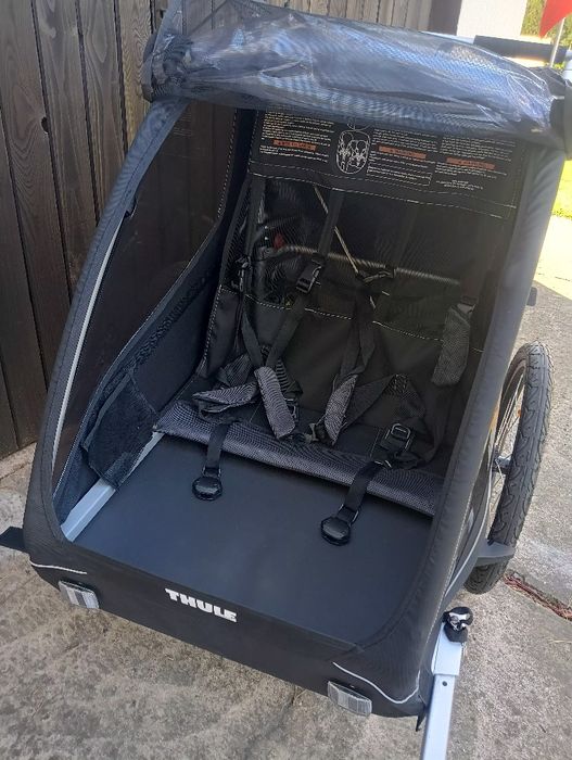 Przyczepka przyczepa rowerowa Thule coaster XT jak NOWA