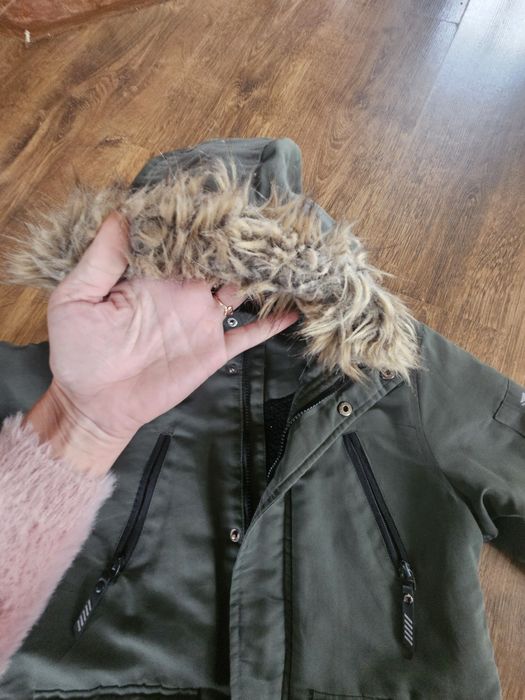 Kurtka ocieplana na chlopca 8-9 lat Primark