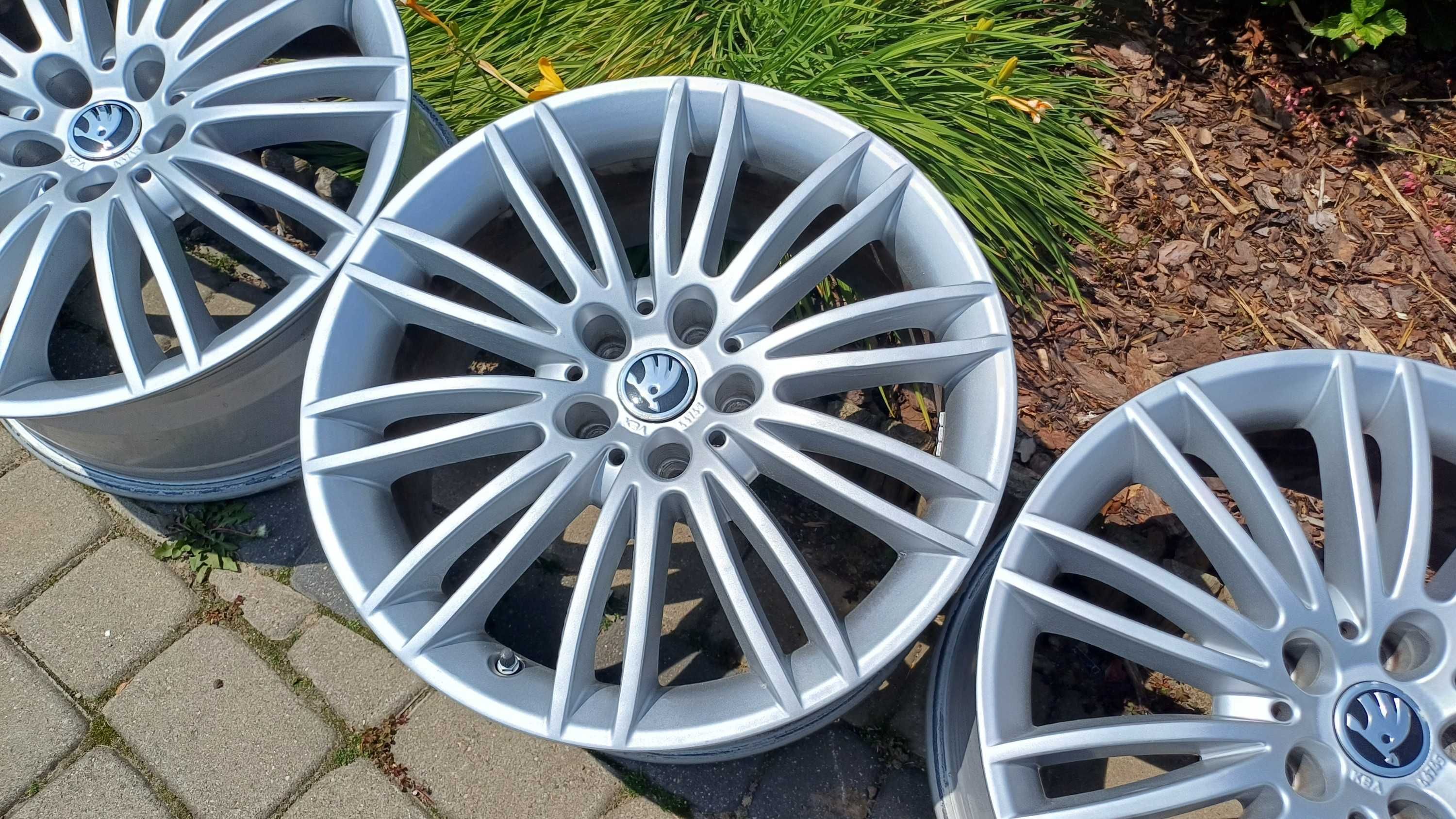 18" alufelgi 5x112 skoda kodiaq octavia superb karoq yeti enyaq MG5 4