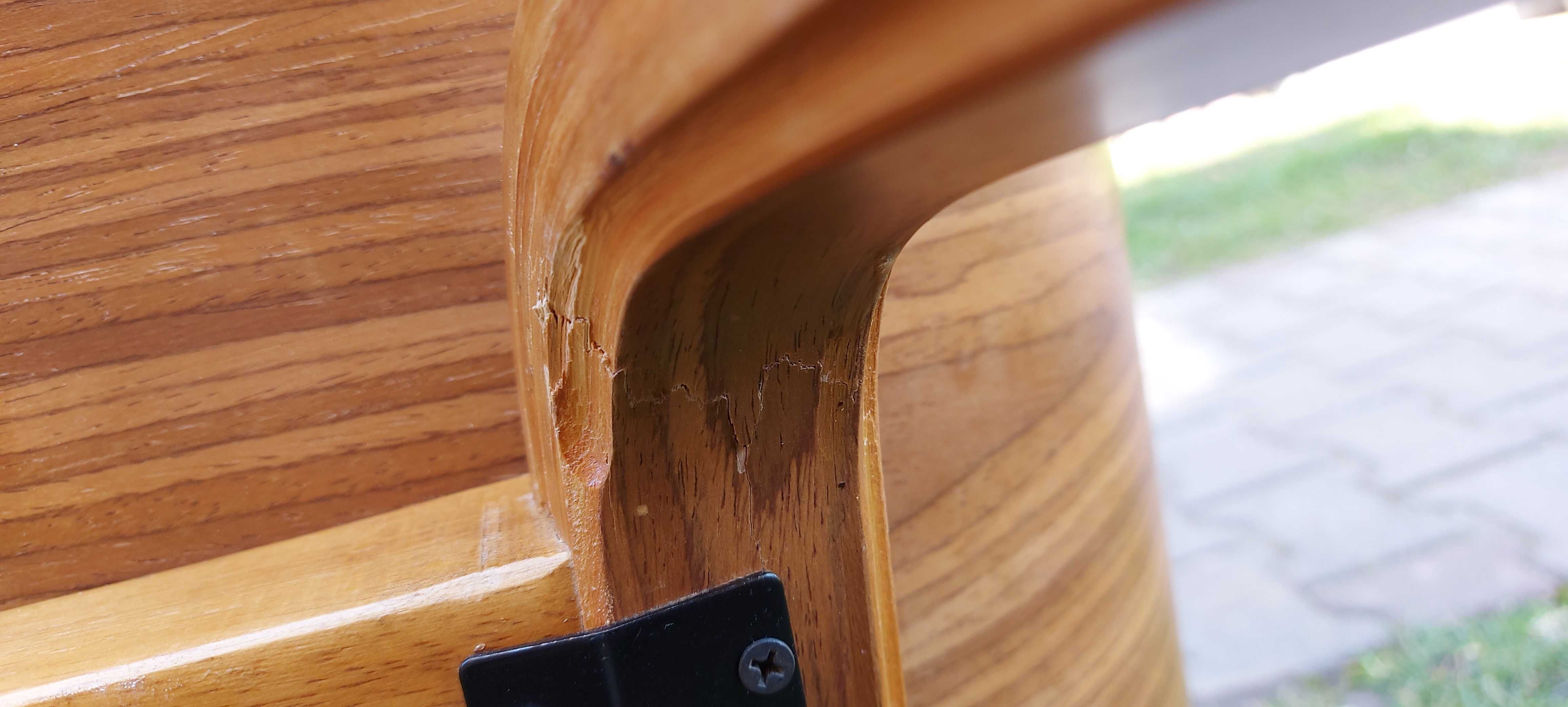 krzesło designerskie BLACKWOOD skóra naturalna