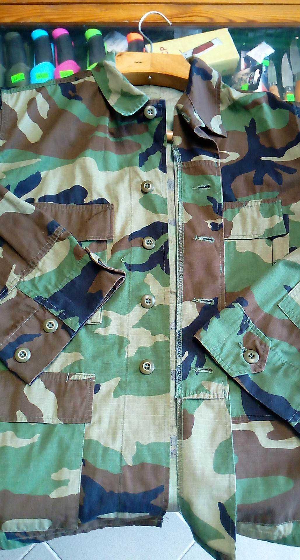 Bluza Mundurowa BDU Woodland US.Army r.Medium X-short