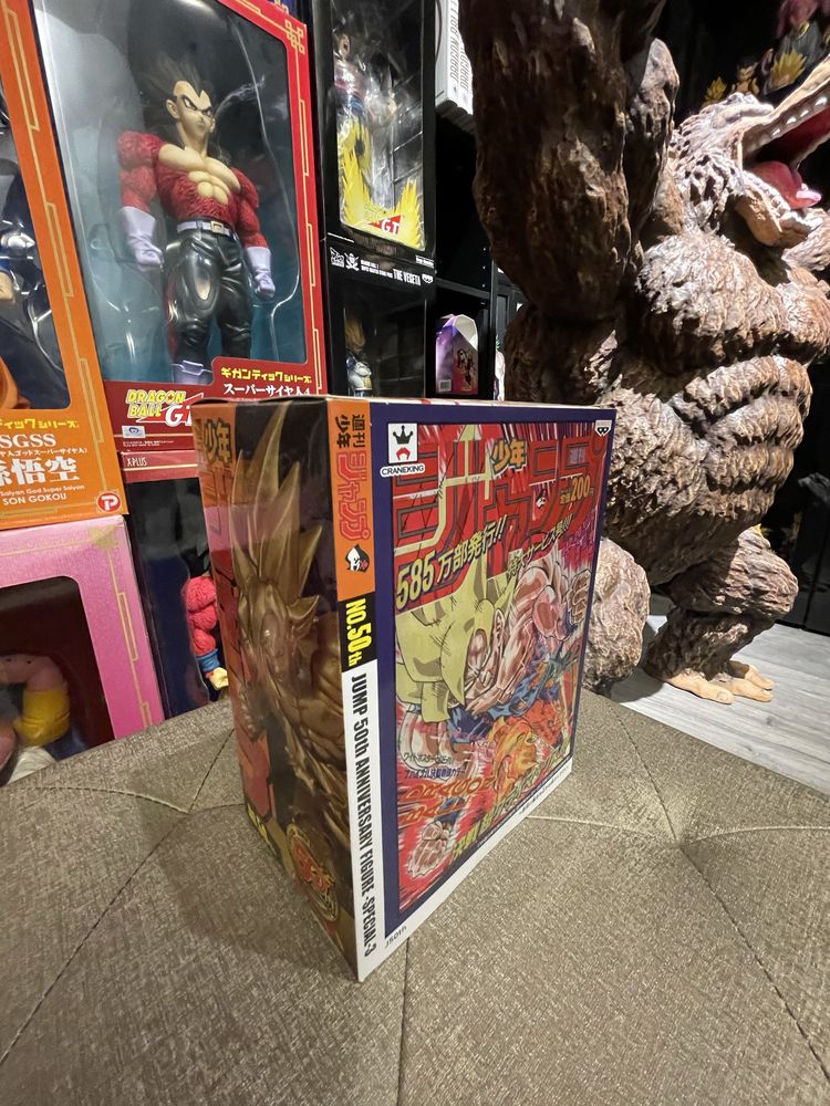 Sh Figuarts Broly e Goku Black e Goku Special Jump 50th