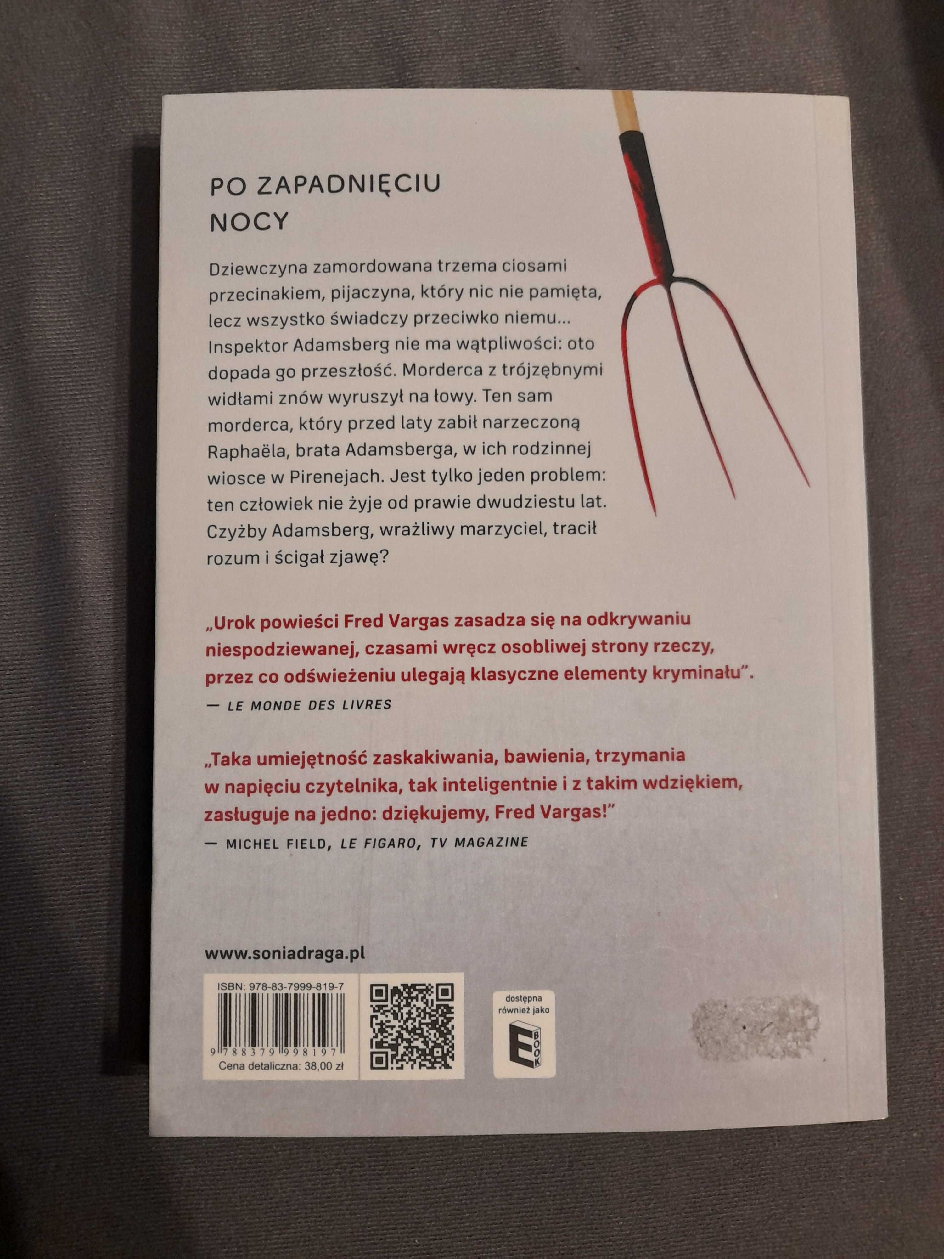 Książka "Po zapadnięciu nocy" Fred Vargas