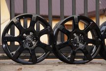Alufelgi Audi Q5 8R0 7Jx17 et37 5x112 cb66,6mm piekne czarny polysk!