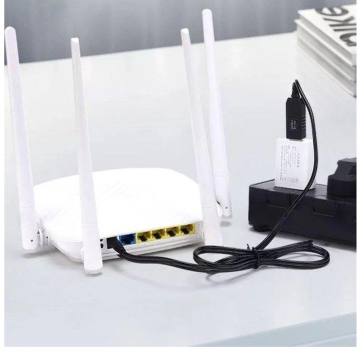 Кабель преобразователь напряжения с USB 5V на DC 12V (5.5/2.1mm) 0.8м