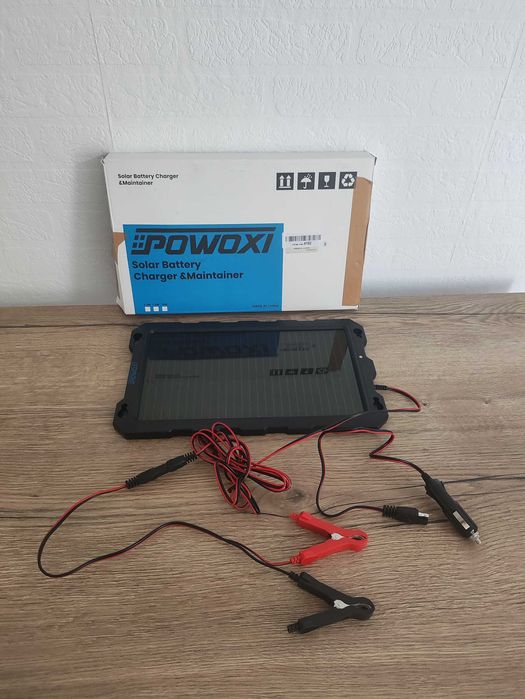 Solarna ładowarka samochodowa akumulator samochodowy panel słoneczny