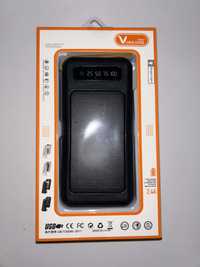 Power Bank XGB 20000mAh с дисплеем+фонарик+солнечная батарея