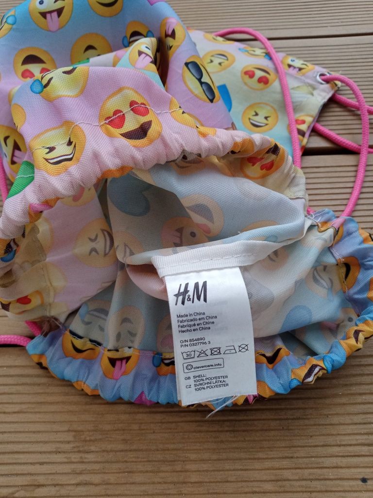 Worek plecak Emoji H&M