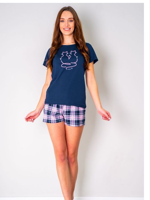 Piżama damska szorty Muzzy okazja