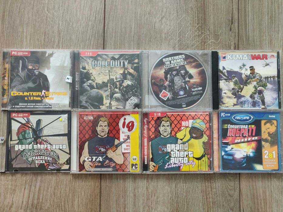 Стрелялки, strategy. Лицензионные игры на ПК, CD.