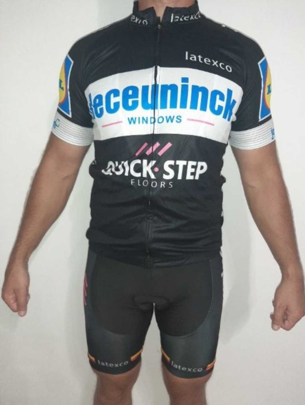 Strój koszulka + spodenki DECEUNINCK rozmiar XL