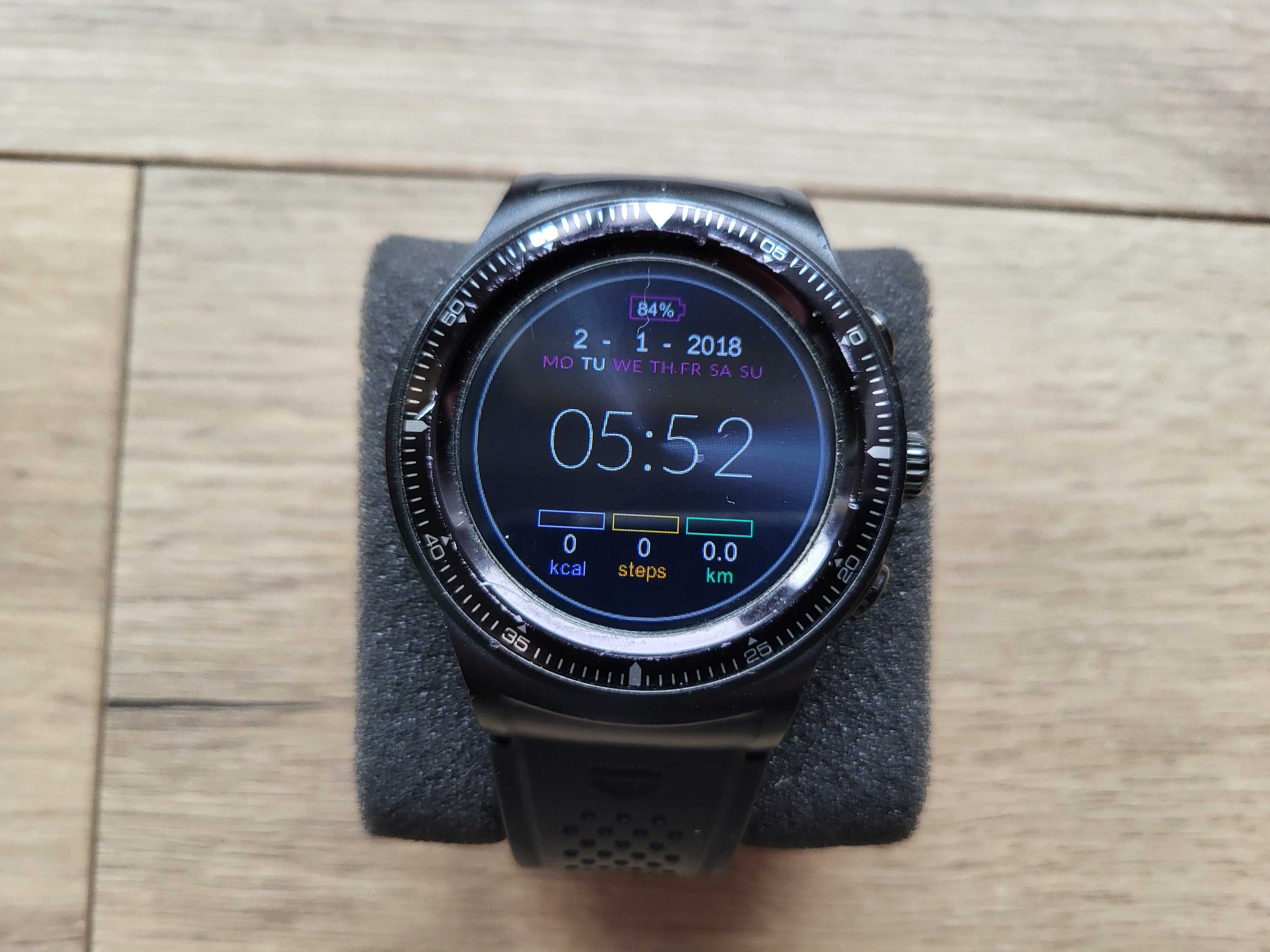 Smart Watch FOREVER SW-500 GPS - czarny - z ładowarką