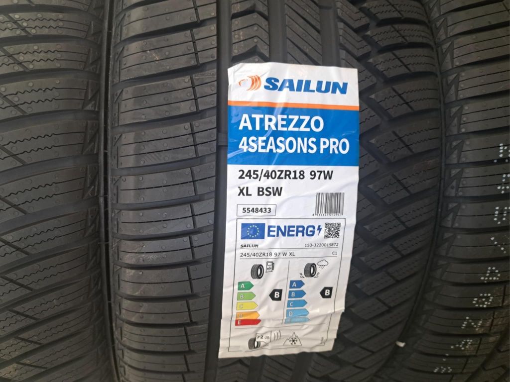 Nowe opony  SAILUN  ATREZZO 4 seanson pro 245/40ZR18 97W XL BSW