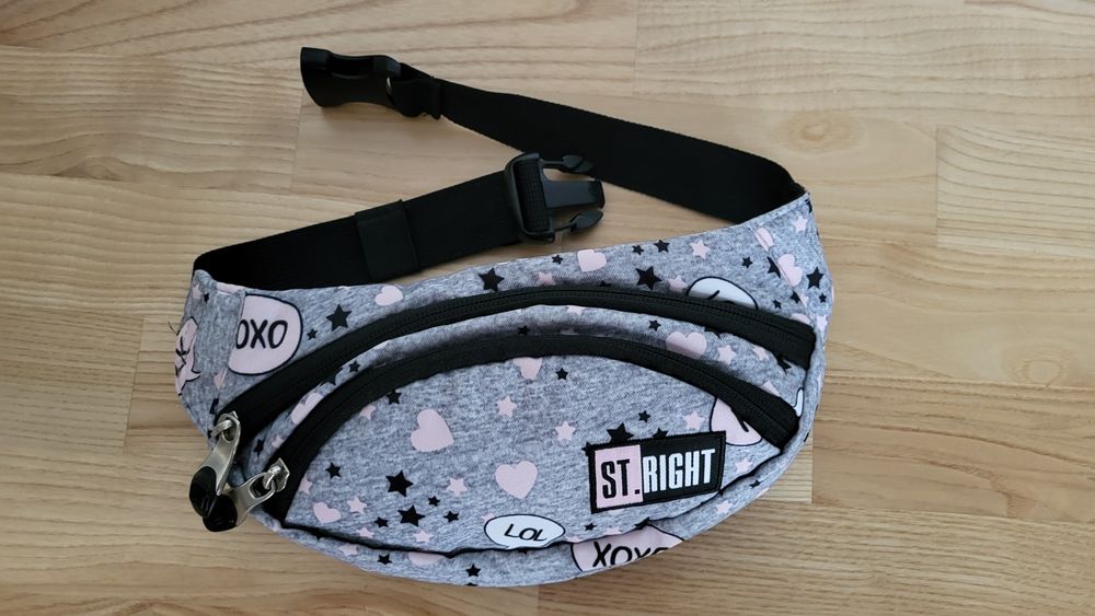 dla dziewczynki, ST. Majewski Saszetka na pasek - Nerka Slang, dla dzi