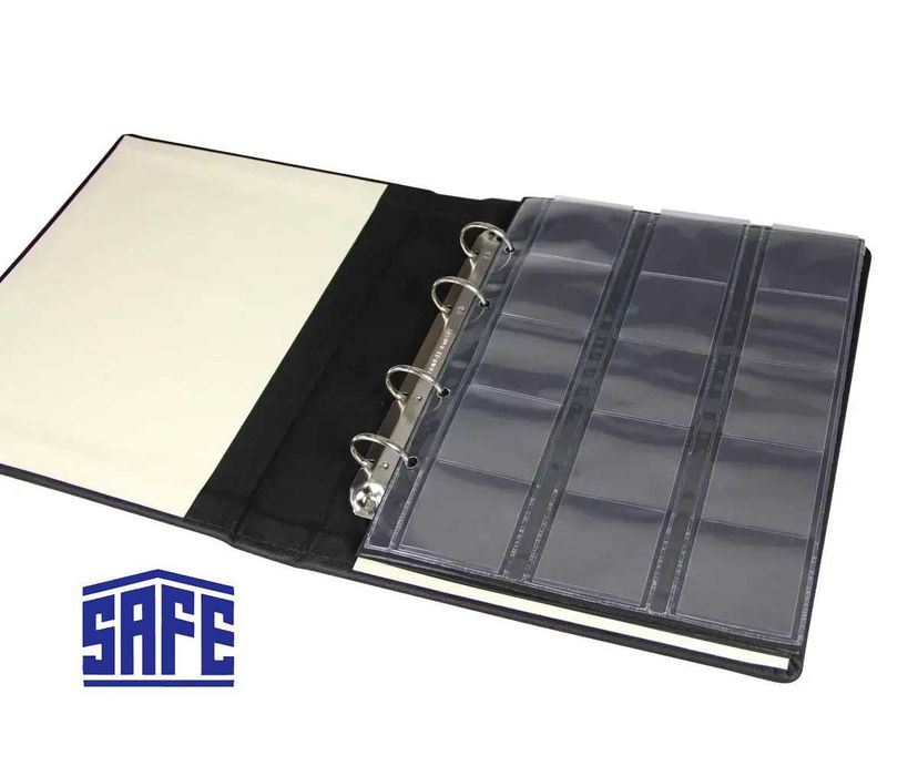 SAFE Premium Album na Monety - Skóra Naturalna