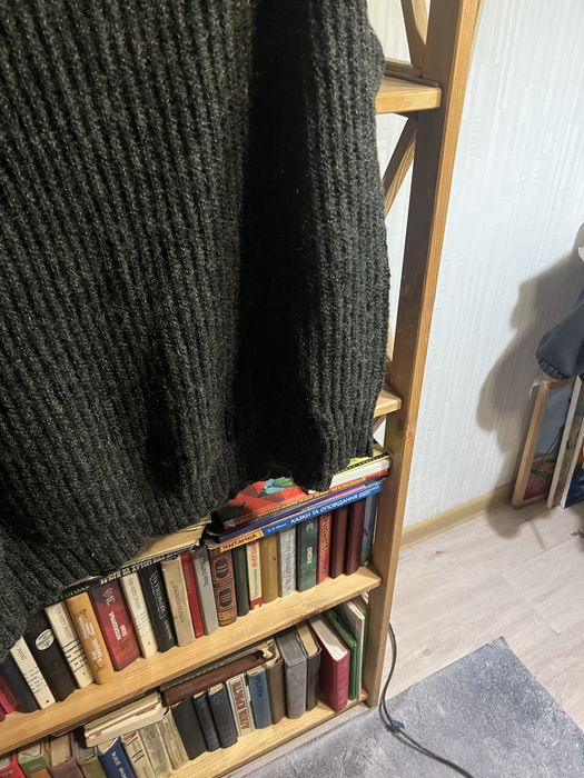 Серый Свитер Кофта CDG Comme Des Garcons Mainline Y2K