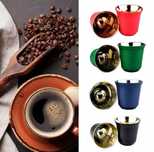 Copo de café tipo cápsulas 80ml de aço inoxidável