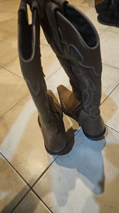 Козаки зимові шкіра 40р.